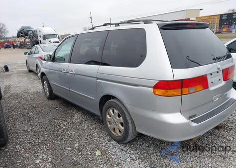 2003 Honda Odyssey Ex-L из США, поврежденный, VIN 5FNRL18033B017812